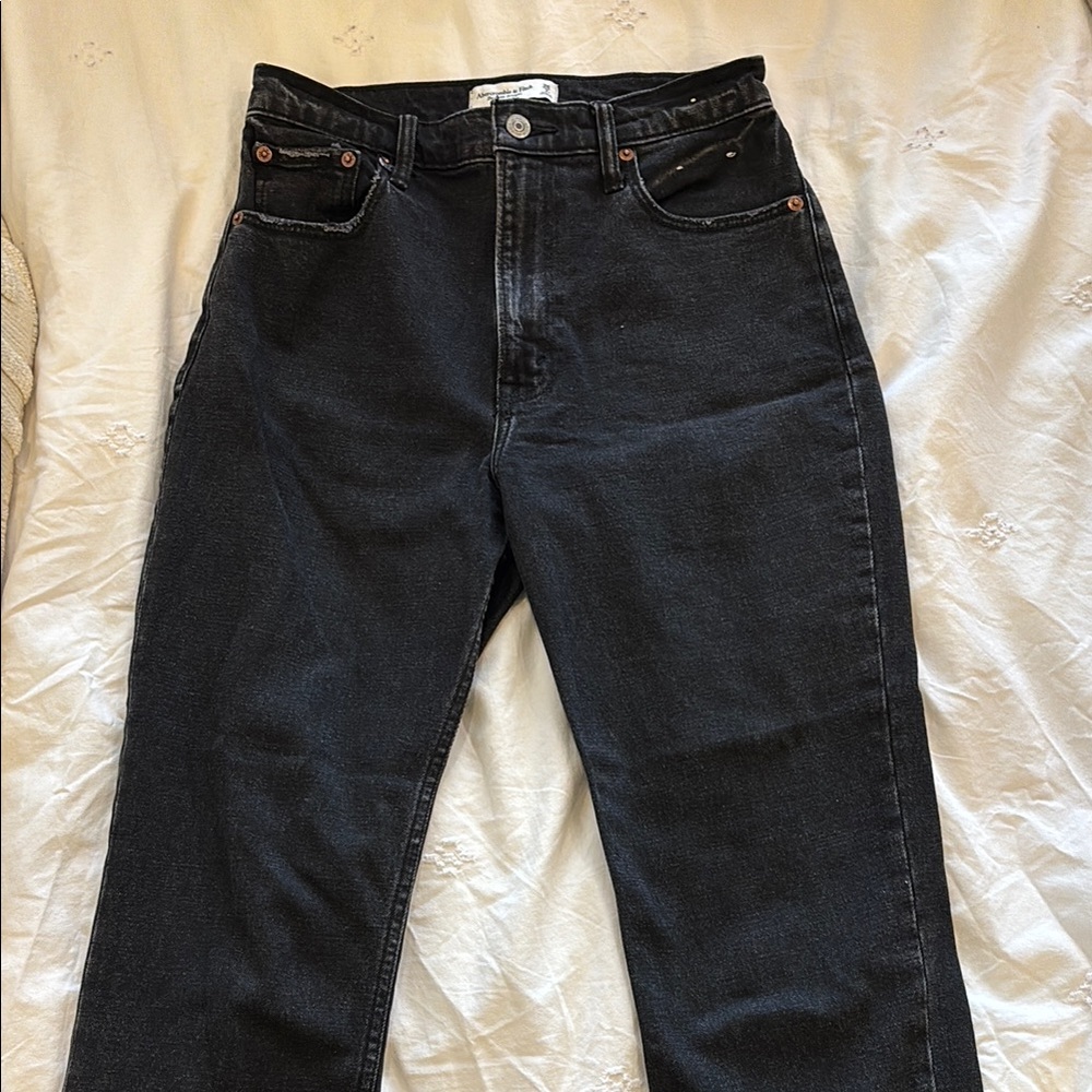Classic Black Denim Jeans